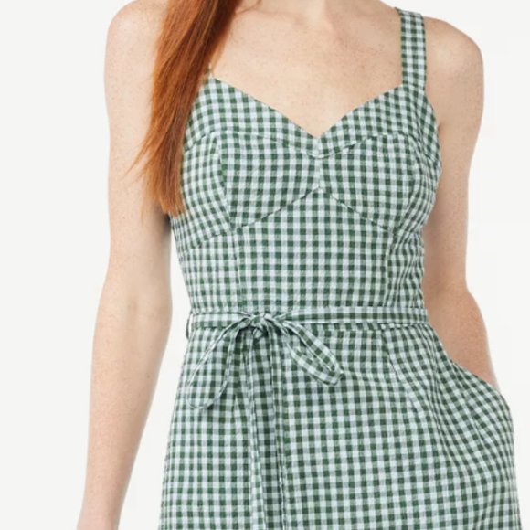 Free Assembly Dresses & Skirts - Free Assembly Women's Midi Sundress with Tie Belt Size Small Robin's Egg